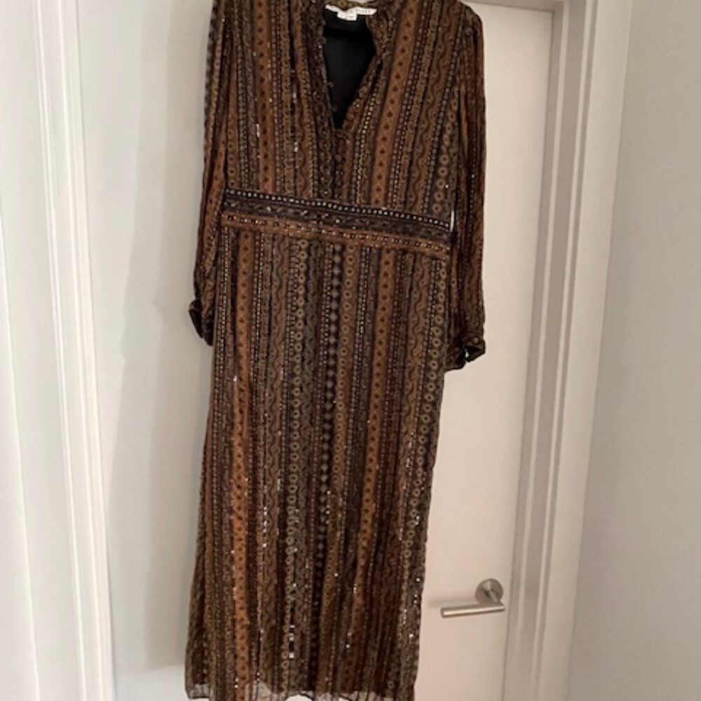 Veronica Beard beaded Borrelli dress size 8 - Originally $898 - Picture 6 of 10